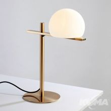 Circ lampka stołowa led 8W 2700K 665lm złota